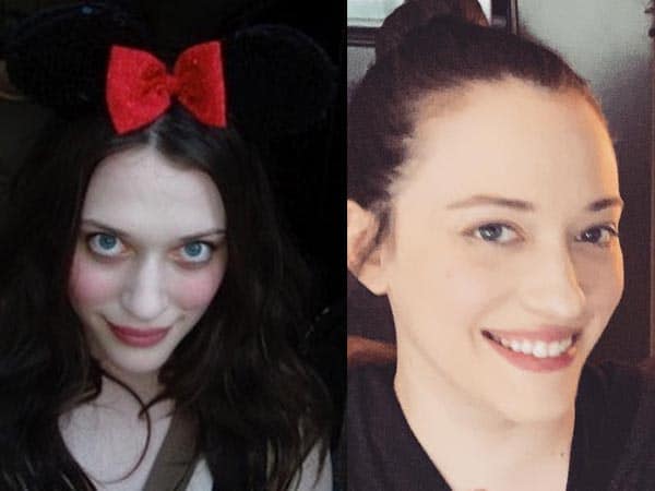 Makyajsız Kat Dennings 8