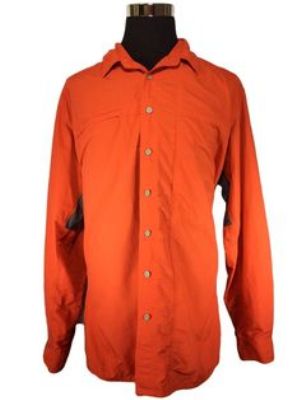 Oranžiniai ilgi moteriški marškinėliai
