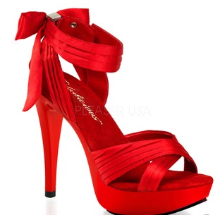 „Criss Cross Hot Red Stiletto“ moterims