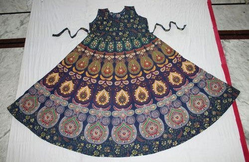 Radžastano spaudos ponios Fancy Frock