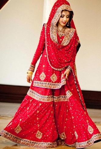 Dupatta Tipi Baş Örtüsü Stili