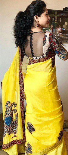 Kalamkari šilko palaidinė