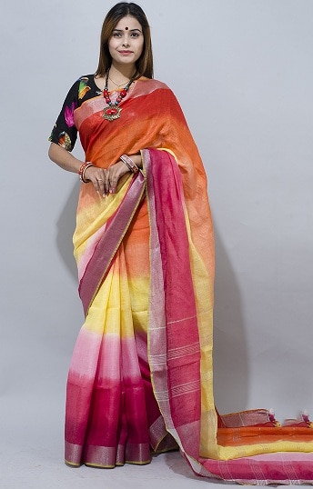 Daugiaspalvis linas Saree