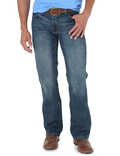 Erkek Wrangler Slim Bootcut Jeans
