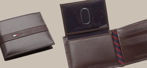 kahverengi geçişli cüzdan
