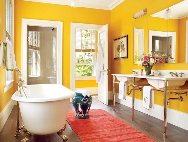 Sarı Banyo Boya Rengi
