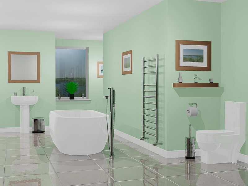 Geriausi vonios kambario spalvų dizainai