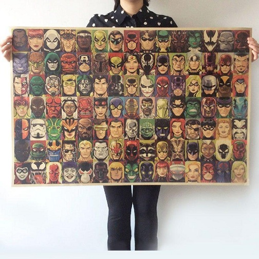 Superherojų plakatas