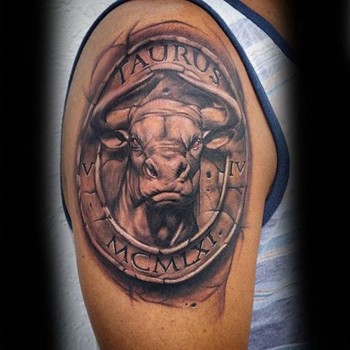 Geriausi bulių tatuiruočių dizainai