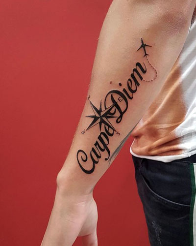 En İyi Carpe Diem Dövme Tasarımları 1