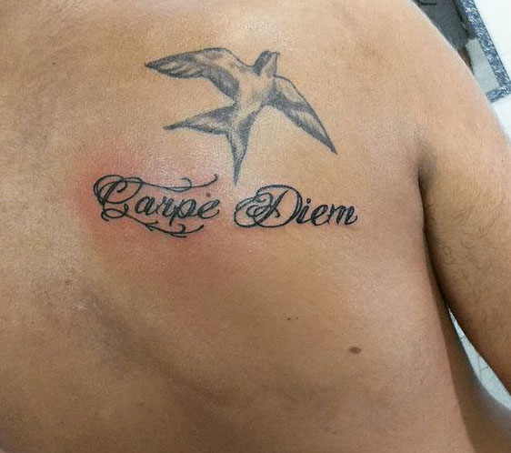 En İyi Carpe Diem Dövme Tasarımları 7