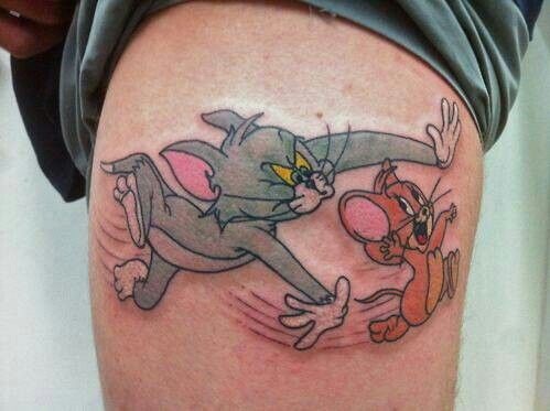Tom & Jerry Dövme Tasarımları