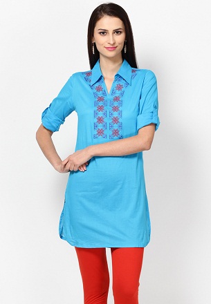 Gömlek Yaka Kurta