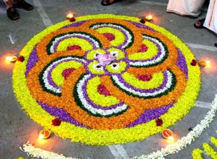 Rangoli gėlė
