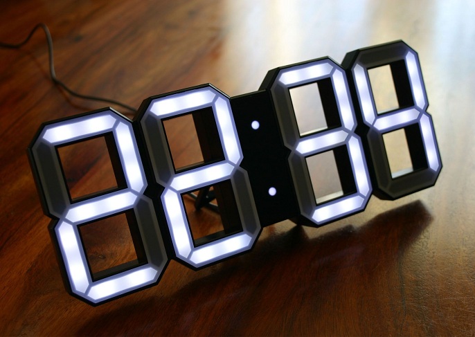 Neon Dijital Saat