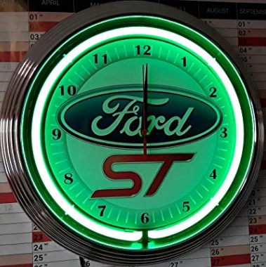 Yeşil Neon Saat