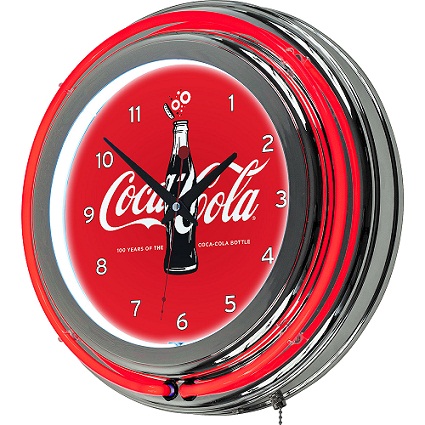 Coco Cola Kırmızı Neon Saat