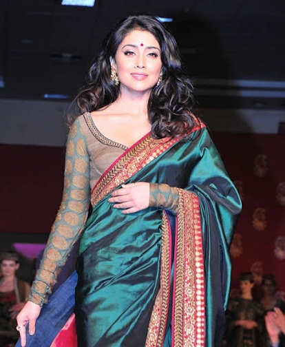 İpek Sarees İçin Tam Kol Tasarımcı Bluz