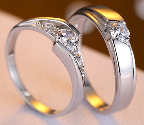 sidabro sužadėtuvių žiedai
