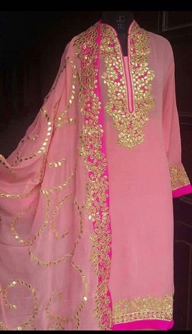 Pencap Gota Patti Kurti