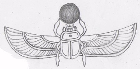 Mısır Bokböceği Dövmesi