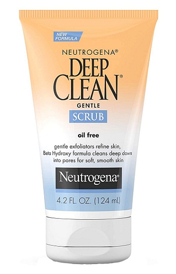 Neutrogena Deep Clean švelnus veido šveitiklis