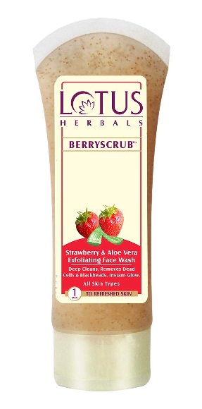 Lotus Herbals Berry Scrub Çilek