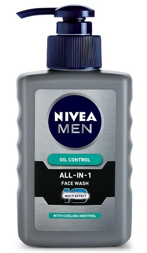 Nivea Oil Control veido prausiklis vyrams