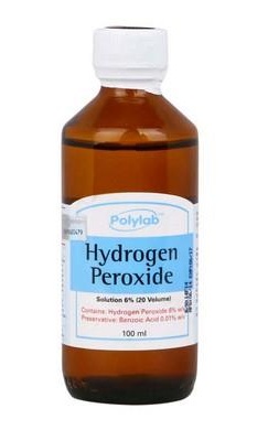 vandenilio peroksidas Tinea Pedis