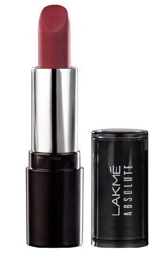 Lakme Absolute Matte Revolution lūpų spalva riešutų šokolade