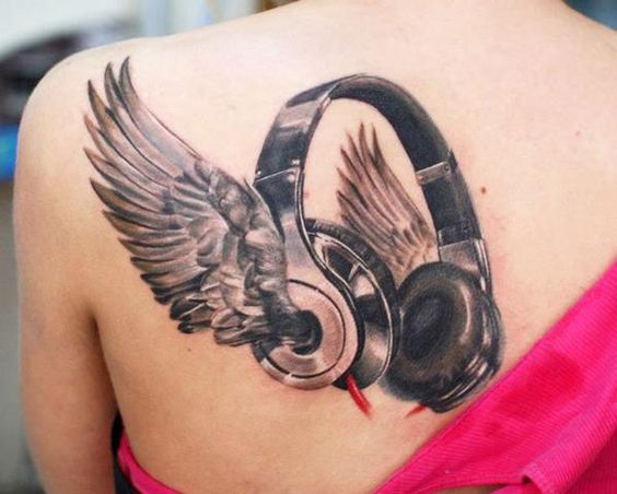Geriausi muzikos tatuiruočių dizainai 7