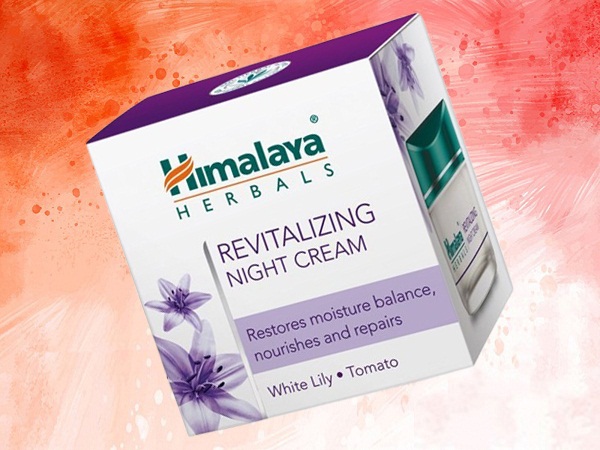 Atgaivinantis naktinis kremas „Himalaya Herbals“