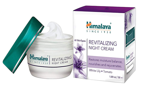 Atgaivinantis naktinis kremas „Himalaya Herbals“