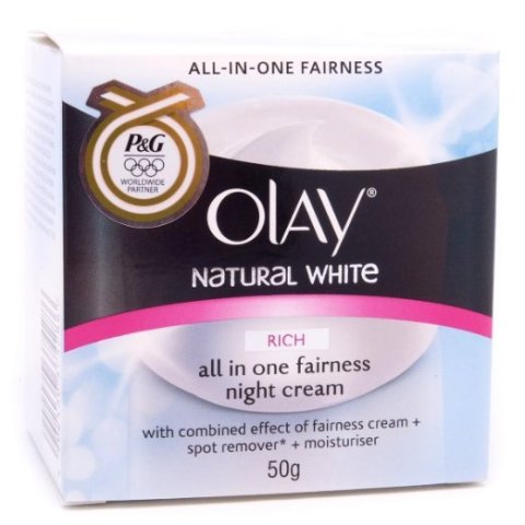 „Olay Natural White Healthy Fairness“ naktinis kremas