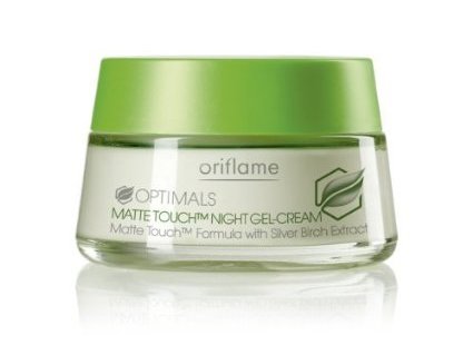 OriflameOptimals Matte Touch Gece Jel Kremi