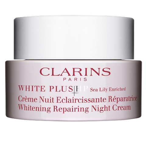 „Clarins White Plus“ balinantis atkuriamasis naktinis kremas