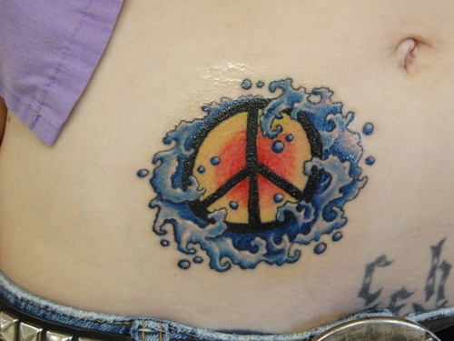 Vandens taikos tatuiruotė