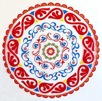 Tradiciniai Rangoli dizainai