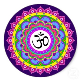 Om Sticker Rangoli Tasarımları