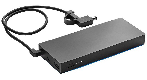 HP USB C nešiojamojo nešiojamojo kompiuterio maitinimo bankas