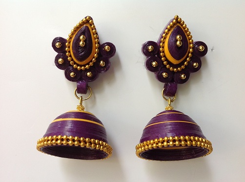 Tapınak Görünümü Jhumkas