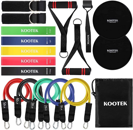 „Kootek 18 Pack“ atsparumo juostos