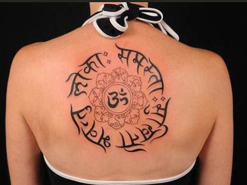 Geriausi sanskrito tatuiruočių dizainai