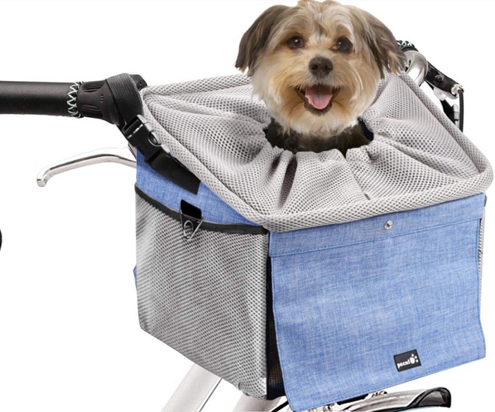 „Pecute Dog Bike Basket“ naminių gyvūnėlių laikiklis dviračiui