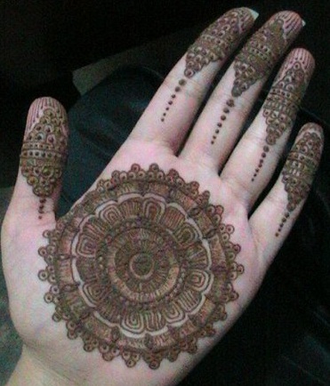 „Tikka Style Shaded Mehandi“ dizainas