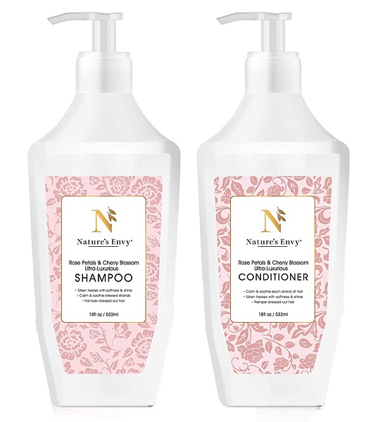 „Nature's Envy“ šampūnas ir kondicionierius