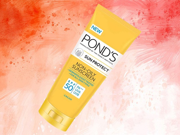 POND'S SPF 50 apsaugo nuo saulės neriebų kremą nuo saulės