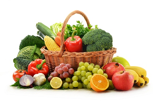 Maisto papildai svorio metimui - vaisiai ir daržovės