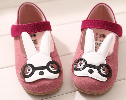 Çocuklar için Sevimli Tavşan Ayakkabısı