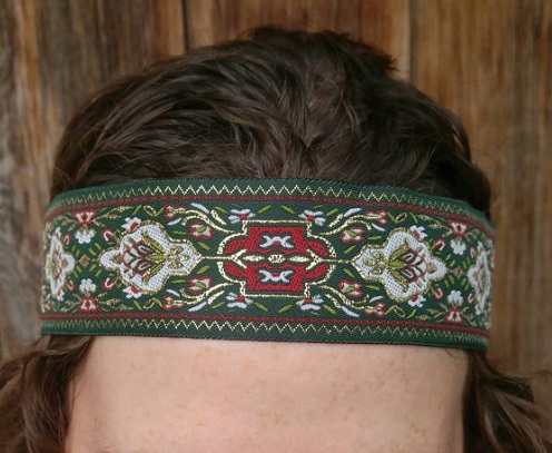 „Hippy Boho“ čigoniška galvos juosta